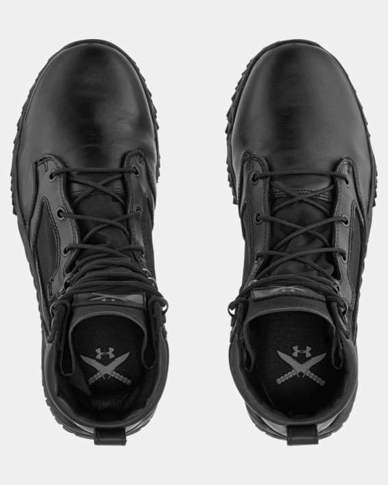 Men's UA Jungle Rat Boots, Black, pdpMainDesktop image number 2